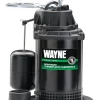 Wayne 1/3 HP 3,750 gph Thermoplastic Vertical Float Switch AC Submersible Sump Pump