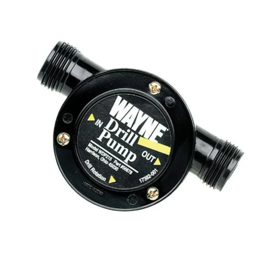 Wayne Thermoplastic 85 GPH Corrosion-Resistant Drill Powered Pump 20 H ft. x 3/4 Dia. in.