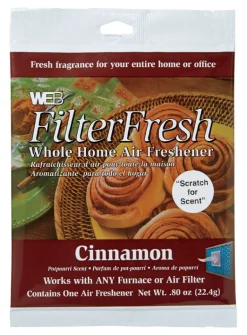Web Products Wcin Cinnamon Scent Filterfresh� Whole Home Air Freshener (Pack of 18)