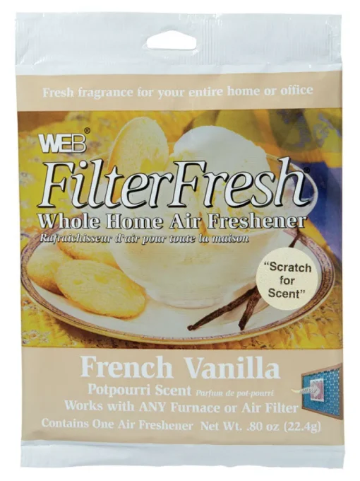 Web Products Wvan Vanilla Scent Filterfresh® Whole Home Air Freshener (Pack Of 18)