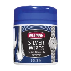 Weiman Floral Scent Silver Polish 20 pk Wipes (Pack of 6)