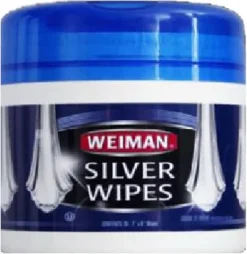 Weiman Floral Scent Silver Polish 20 pk Wipes (Pack of 6)