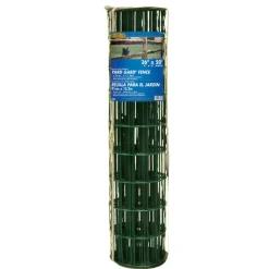 Welded Wire Fence, Vinyl Coated, 36-In. x 50-Ft.
