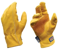 Wells Lamont HydraHyde Men's Outdoor Heavy Duty Work Gloves Gold M 1 pair
