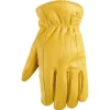 Wells Lamont Men's Cold Weather Gloves Tan/Yellow L 1 pair