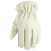 Wells Lamont Men's Driver Work Gloves Ivory M 1 pair