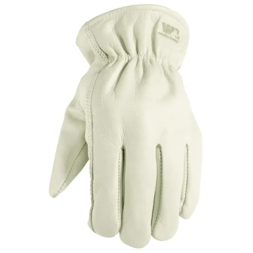 Wells Lamont Men's Driver Work Gloves Ivory M 1 pair