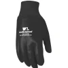 Wells Lamont Men's Indoor/Outdoor Chore Gloves Black One Size Fits All 1 pair