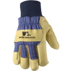 Wells Lamont Men's Outdoor Cold Weather Work Gloves Blue/Tan XXL 1 pk