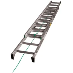 Werner 32 ft. H Aluminum Extension Ladder Type II 225 lb. capacity