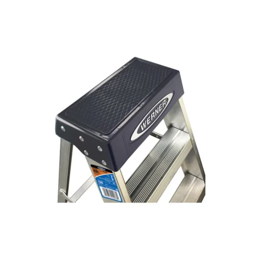 Werner 2 ft. H Aluminum Step Ladder Type IA 300 lb. capacity