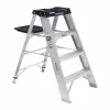 Werner 4 ft. H Aluminum Step Ladder Type IA 300 lb. capacity