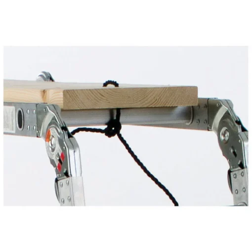 Werner 12 ft. H Aluminum Telescoping Extension Ladder Type IA 300 lb. capacity