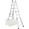 Werner 22 ft. H Aluminum Yes Multi-Position Ladder Type IA 300 lb. capacity