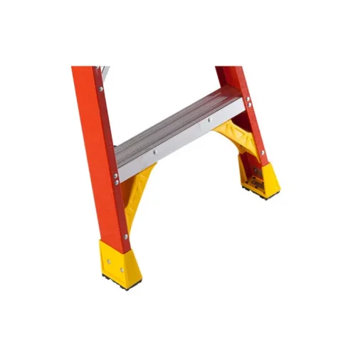 Werner 6 ft. H Fiberglass Step Ladder Type IA 300 lb. capacity