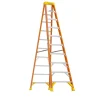 Werner 10 ft. H Fiberglass Step Ladder Type IA 300 lb. capacity