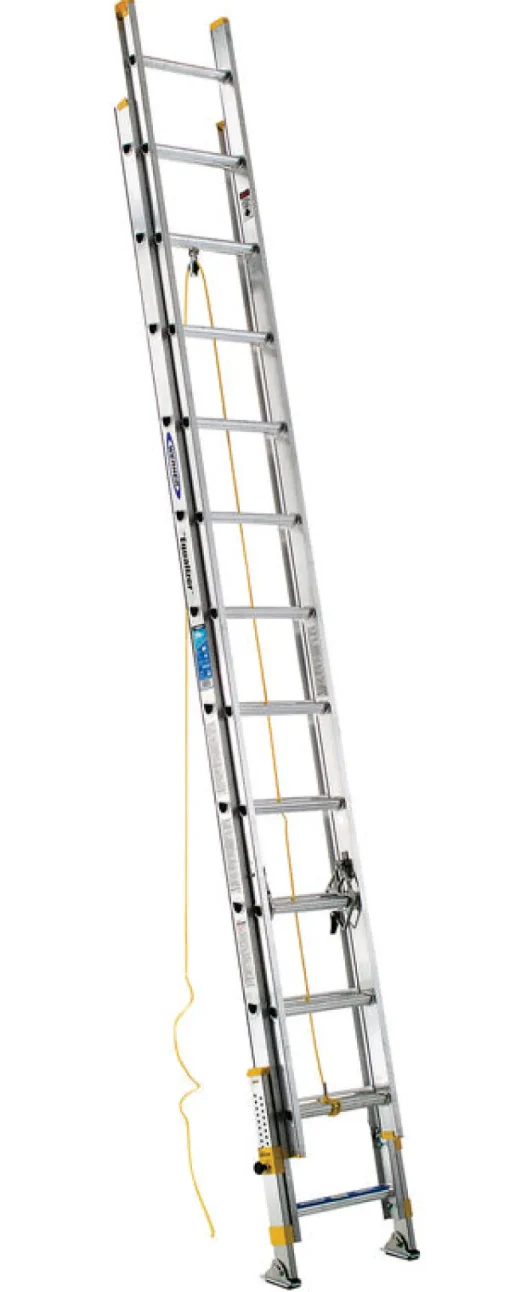 Werner Extension Ladder Equalizer Aluminum 28 ' Ansi, Osha 250 Lb 90 Degrees