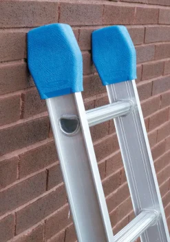 Werner Plastic Polymer Blue Extension Ladder Covers 1 pk