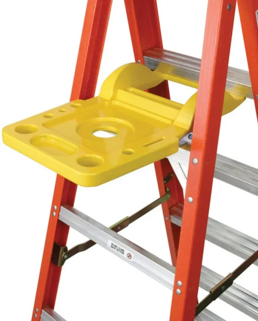 Werner Polyethylene Yellow Pail Shelf 1 pk