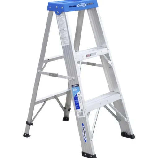 Werner Stepladder Aluminum 3 ' Type I 250 Lb