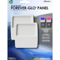 Westek Forever-Glo Automatic Plug-in LED Panel Night Light