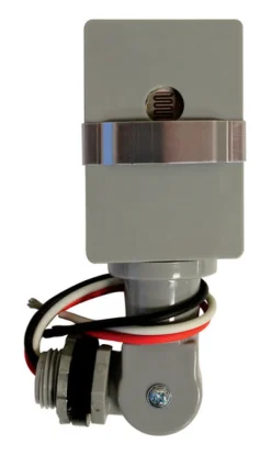 Westek Gray Photoelectric Swivel Light Control 1 pk
