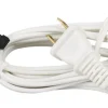 Westinghouse 18/2 6 ft. L Appliance Cord (Pack of 6)