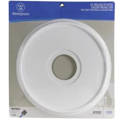 Westinghouse 16 in. D White Ceiling Medallion