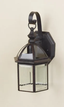Westinghouse 6985600 Rust One-Light Exterior Wall Lantern
