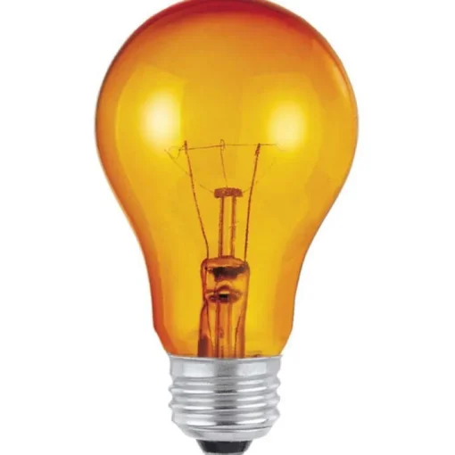 Westinghouse 25 W A19 A-Line Incandescent Bulb E26 (Medium) Amber 1 pk