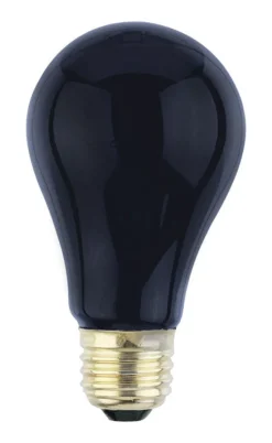 Westinghouse 75 W A19 A-Line Incandescent Bulb E26 (Medium) Black Light 1 pk