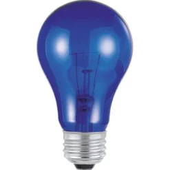 Westinghouse 25 W A19 A-Line Incandescent Bulb E26 (Medium) Blue 1 pk