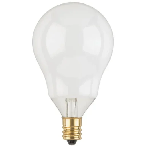 Westinghouse 40 W A15 Decorative Incandescent Bulb E12 (Candelabra) Warm White 2 pk