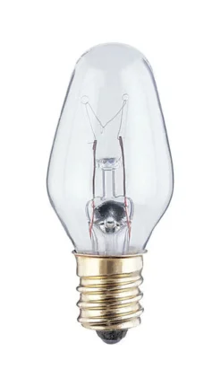 Westinghouse 7 W C7 Candelabra Incandescent Bulb E12 (Candelabra) Clear 4 pk
