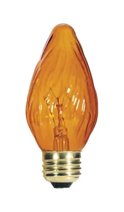 Westinghouse 40 W F15 Specialty Incandescent Bulb E26 (Medium) Amber 2 pk