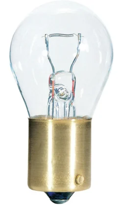 Westinghouse 12 W S8 Specialty Incandescent Bulb D.C. Bayonet White 2 pk