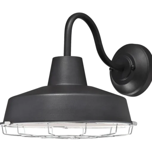 Westinghouse Academy Textured Black Switch LED Lantern Fixture