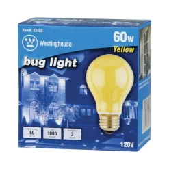 Westinghouse Bug Light 60 watts A19 A-Line Incandescent Bulb E26