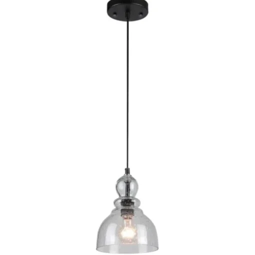 Westinghouse Fiona Oil Rubbed Bronze Clear 1 lights Mini Pendant Light (Pack of 6).