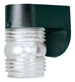 Westinghouse Gloss Black Switch Incandescent Jelly Jar Light
