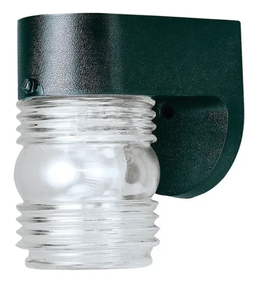 Westinghouse Gloss Black Switch Incandescent Jelly Jar Light