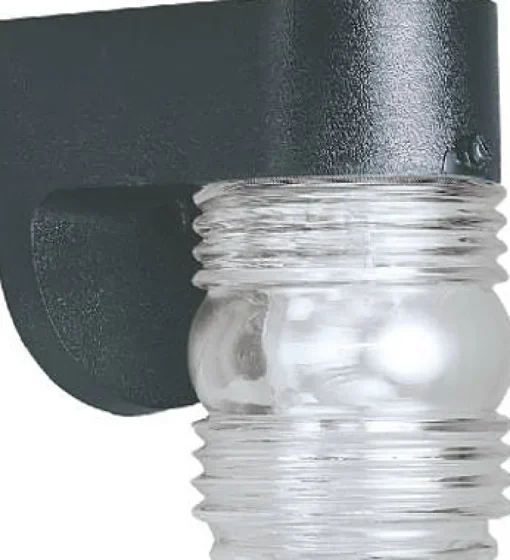 Westinghouse Gloss Black Switch Incandescent Jelly Jar Light