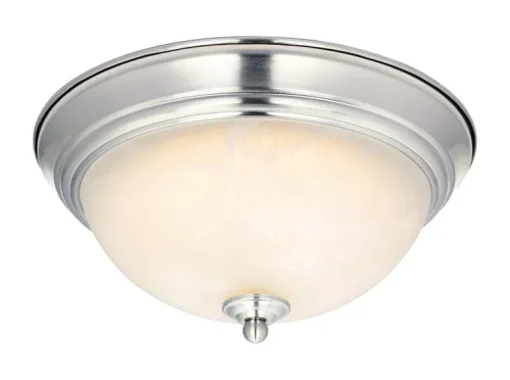 Westinghouse LED 5.5 in. H X 11 in. W X 11 in. L Brushed Nickel Ceiling Light