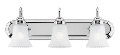 Westinghouse 3-Light Chrome Wall Sconce