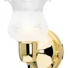 Westinghouse 1-Light Polished Brass Wall Sconce