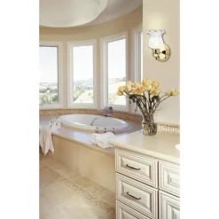 Westinghouse 1-Light Polished Brass Wall Sconce