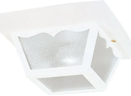 Westinghouse Matte White Switch Incandescent Light Fixture