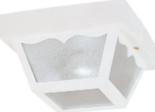 Westinghouse Matte White Switch Incandescent Light Fixture