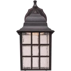 Westinghouse Patina Bronze Switch LED Lantern Fixture