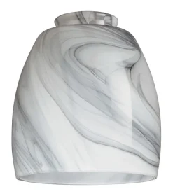 Westinghouse Tapered Barrel Wheat/White Glass Shade 1 pk (Pack of 4)